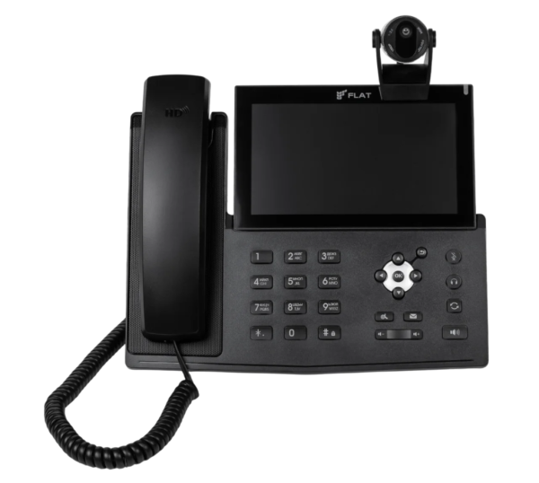 ФЛАТ-ПРО Flat-Phone A10Р/RU, ip-телефон (20 SIP-аккаунтов, 2 порта 10/100/1000BASE-T (RJ-45), ЖК-цветной сенсорный дисплей 7” с подсветкой, разрешение 1024x600Pix, PoE, адаптер питания в комплекте, РЕЕСТР)